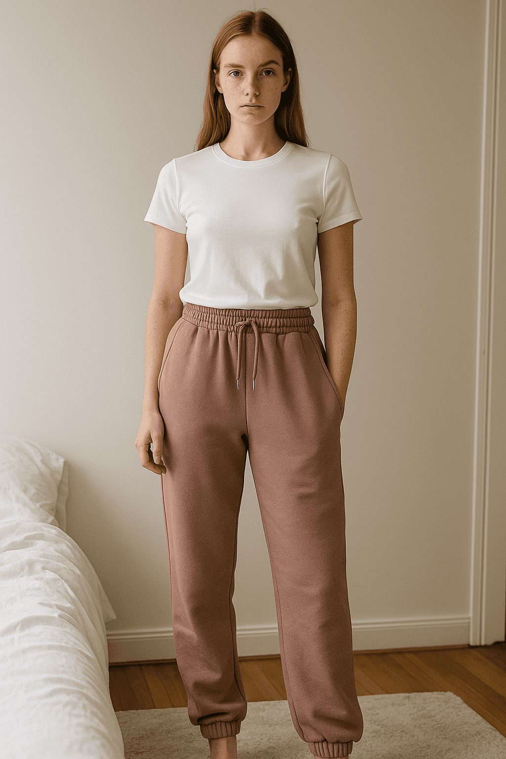 Jogger Frizado Unisex (CHOCOLATE)